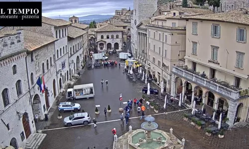 Piazza del Comune in Assisi