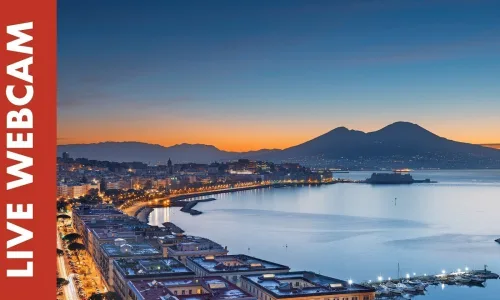 Mount Vesuvius from Portici